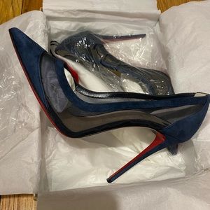 Christian Louboutin Galativi 100 Veau Velours Rete